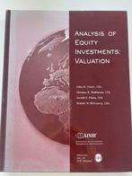 Analysis of equity investments; valuation, Comme neuf