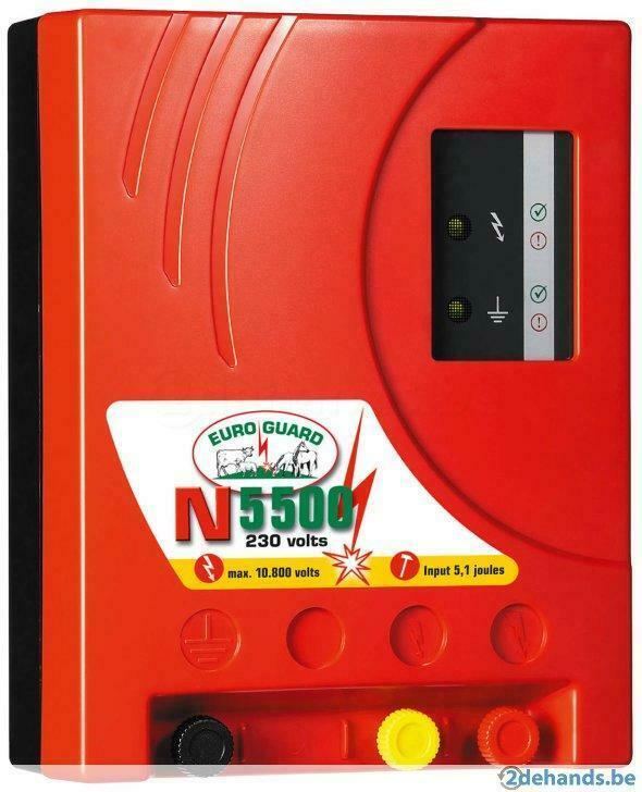 Schrikdraadapparaat N5500 op 230V, Agrodieren de beste prijs, Dieren en Toebehoren, Stalling en Weidegang