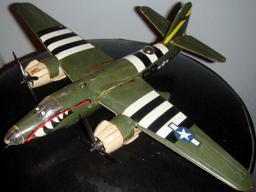 Maquette Martin B-26 "Marauder", Matchbox PK-407, 1/72, 1976, Hobby en Vrije tijd, Modelbouw | Vliegtuigen en Helikopters, Gebruikt