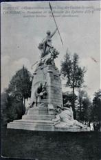 POSTKAART- KORTRIJK, MONUMENT SLAG DER GULDEN SPOREN   1906, Affranchie, Flandre Occidentale, Enlèvement ou Envoi, Avant 1920
