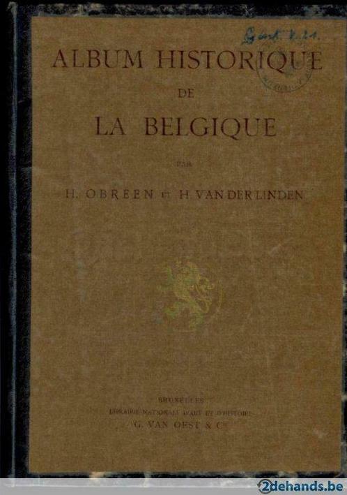 album historique de la belgique - 1912, Livres, Histoire nationale, Utilisé