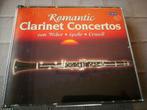 2CD-box Romantic Clarinet Concertos (782), CD & DVD, CD | Classique, Comme neuf, Enlèvement ou Envoi