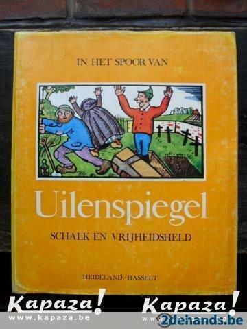 In het spoor van Uilenspiegel. Tekst in vier talen, Livres, Littérature, Utilisé