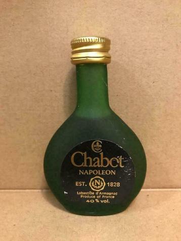Chabot - Napoléon - Mignonnette d'alcool - 2,9 cl - France, Enlèvement ou Envoi, Pleine, Comme neuf, Autres types