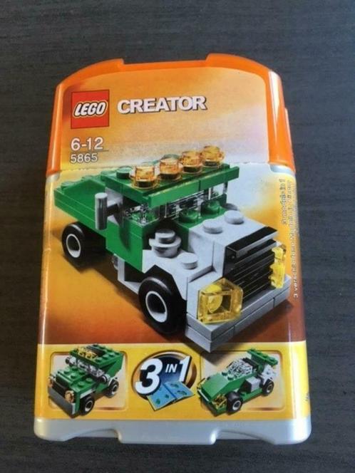 LEGO Creator Mini kiepwagen 5865, Kinderen en Baby's, Speelgoed | Duplo en Lego, Zo goed als nieuw, Lego, Complete set, Ophalen of Verzenden