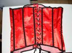 Sexy rode corset met string, Kleding | Dames, Ophalen of Verzenden, Body of Korset, Rood