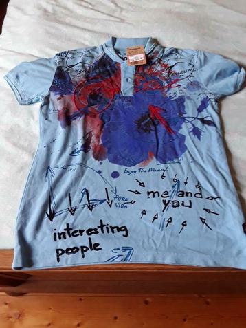 Polo desigual, Neuf, Desigual, Enlèvement ou Envoi, Bleu