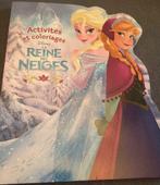 Livre d’activités Reine des Neiges Disney neuf, Neuf