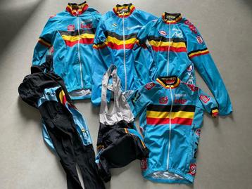 Officiële wielerkledij Belgische nationale ploeg BioRacer XS