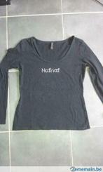 T-shirt manches longues NAf Naf, taille L, noir, Vêtements | Femmes, T-shirts, Noir, Porté, Taille 42/44 (L)