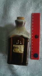 Vintage Flacon ww2 argil epices huiles 13.5cm x 5.5cm, Antiquités & Art, Enlèvement ou Envoi