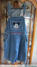 Salopette courte jeans DISNEY NEUVE, Kleding | Dames, Broeken en Pantalons, Nieuw