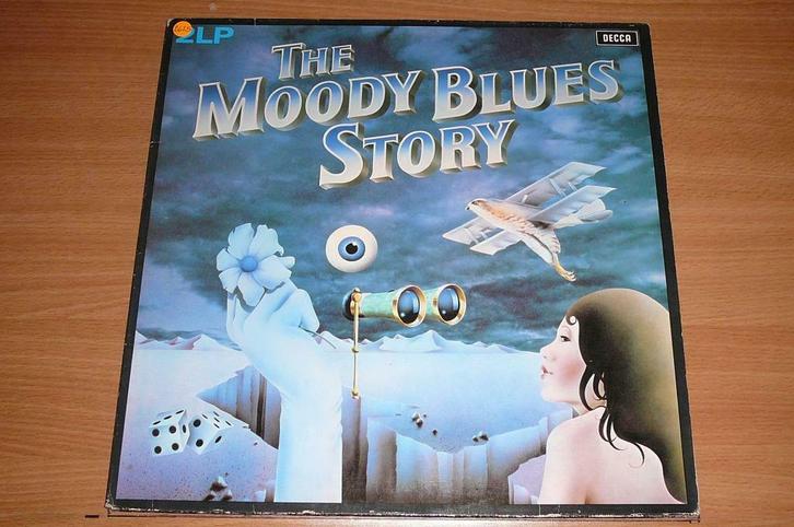 LP's The Moody Blues : The Moody Blues Story (111), Cd's en Dvd's, Vinyl | Rock, Overige formaten, Ophalen of Verzenden