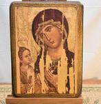 Icône Vierge à l'Enfant, Antiquités & Art, Art | Autres Art, Enlèvement ou Envoi
