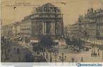 BRUXELLES PLACE DE BROUCKERE MONUMENT ANSPACH 1920 CPA, Collections, Cartes postales | Étranger, Affranchie, 1920 à 1940, Belgique et Luxembourg