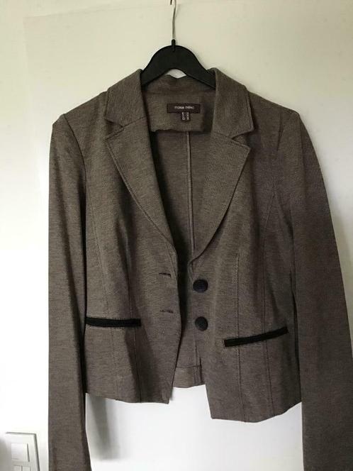 Nieuw bruin jasje Marie Méro 38, Kleding | Dames, Jasjes, Kostuums en Pakken, Nieuw, Jasje, Maat 38/40 (M), Bruin, Ophalen of Verzenden