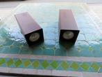 Design wandarmaturen roestkleur, Huis en Inrichting, Lampen | Wandlampen, Ophalen of Verzenden, Zo goed als nieuw, Metaal