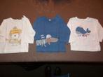 Pakketje 2 leuke longsleeves (maat 62), Kinderen en Baby's, Babykleding | Maat 62, Ophalen of Verzenden, Zo goed als nieuw, ANDERE