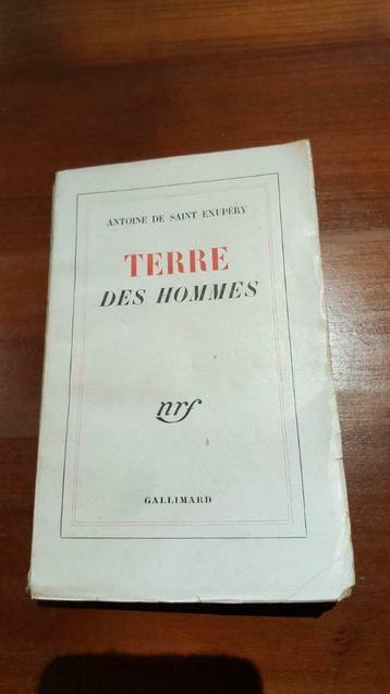 SAINT EXUPERY - TERRE DES HOMMES - édition 1946, Enlèvement ou Envoi, Utilisé