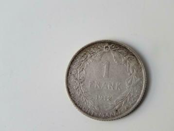 1 Frank 1912 Belgique, Enlèvement ou Envoi, Monnaie en vrac