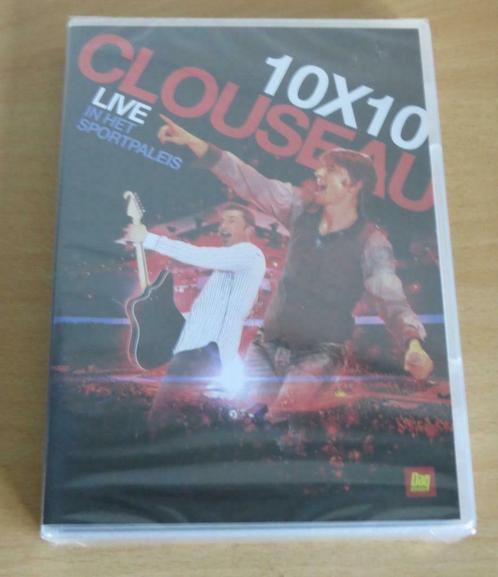 DVD: Clouseau 10x10 - Live in het Sportpaleis, Cd's en Dvd's, Dvd's | Muziek en Concerten, Nieuw in verpakking, Muziek en Concerten