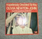 vinyl single Olivia Newton - John Travolta : Hopelessly ...., Autres genres, Enlèvement ou Envoi, Single