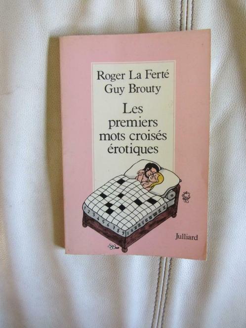 Les Premiers Mots Croises Erotiques - livre rare, Boeken, Humor, Zo goed als nieuw, Ophalen of Verzenden