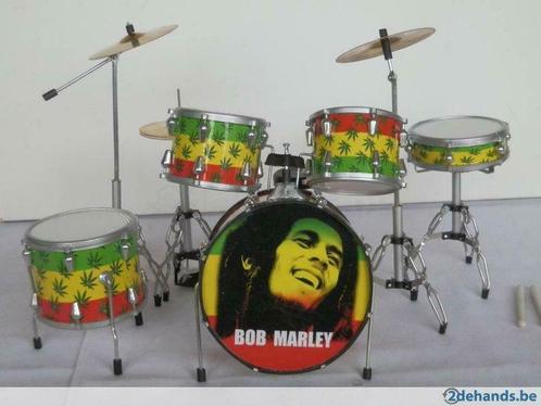 Mini drumstelletje,Bob Marley, Rasta, Reaggae,Jamaica, Hobby en Vrije tijd, Modelbouw | Overige, Nieuw, Ophalen of Verzenden