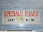 Kartonnen reclame Spéciale Chasse Royale Oudergem Brussel, Collections, Marques de bière, Utilisé, Enlèvement ou Envoi