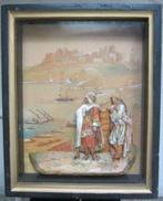 Oud Diorama kustzicht Noord-Afrka, Ophalen of Verzenden, Huis en Inrichting