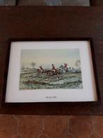 Kader - litho by J. Baines - the fox hunt, Moins de 50 cm, Comme neuf, Enlèvement, Imprimé