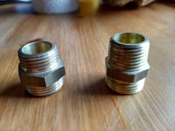 5/8 1/2 mannelijke mannelijke leidingaansluiting beschikbaar voor biedingen