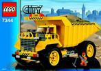Lego City 7344 Dump Truck, Complete set, Gebruikt, Ophalen of Verzenden, Lego