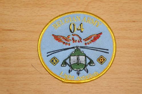 ABL-patch "Belgian Army 04 Light Aviation", Verzamelen, Militaria | Algemeen, Luchtmacht, Embleem of Badge, Verzenden