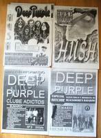 18 HUSH FAN MAGAZINES - CLUB DE FAN ESPAGNOL DEEP PURPLE, Comme neuf, Musique, Cinéma ou TV, Enlèvement ou Envoi