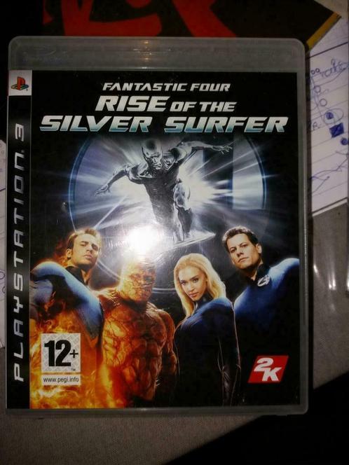 jeu ps3 Fantastic Four Rise of the silver surfer, Consoles de jeu & Jeux vidéo, Jeux | Sony PlayStation 3, Comme neuf, Enlèvement ou Envoi