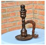 §bougeoir en bois n°2, Gebruikt, Ophalen of Verzenden, Kaars, Hout