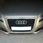 Calandre look RS3 noir contour chrome -Audi A3 S3 8P (08-12), Autos : Divers, Tuning & Styling, Enlèvement ou Envoi