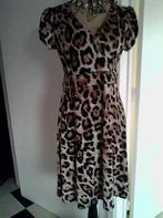 Leuke jurk "FiFilles de Paris" luipaard/panterprint  NIEUW!, Kleding | Dames, Nieuw, Maat 38/40 (M), Ophalen of Verzenden
