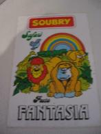 Sticker Soubry Pasta. Safari Fantasia. Dimensions : 12 cm su, Collections, Enlèvement ou Envoi, Neuf, Société ou Association