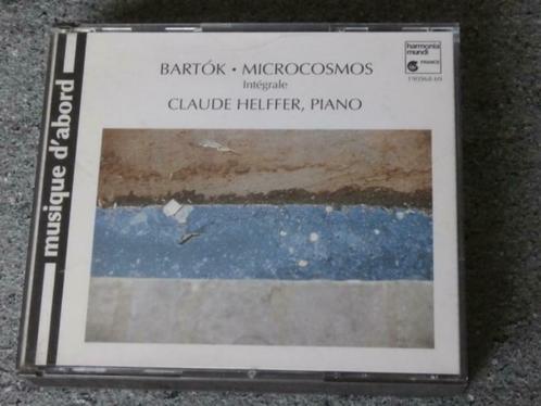 Bartok "Microcosmos intégrale" Claude Helffer, piano, CD & DVD, CD | Autres CD, Enlèvement ou Envoi