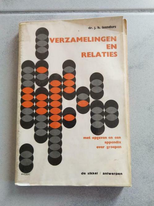 boek 'Verzamelingen en relaties', Boeken, Schoolboeken, Gelezen, Ophalen of Verzenden