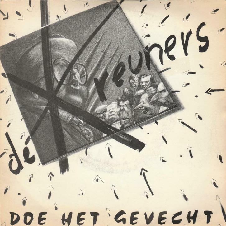 45T: De Kreuners: Doe het gevecht, Cd's en Dvd's, Vinyl | Nederlandstalig, Overige formaten, Ophalen of Verzenden