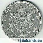 Zilveren 5 francs munt Frankrijk Napoleon III 1868, Verzenden