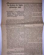 krantenartikel van rond 1910  ..;;;RUSSE;;;, Enlèvement ou Envoi, Christianisme | Catholique