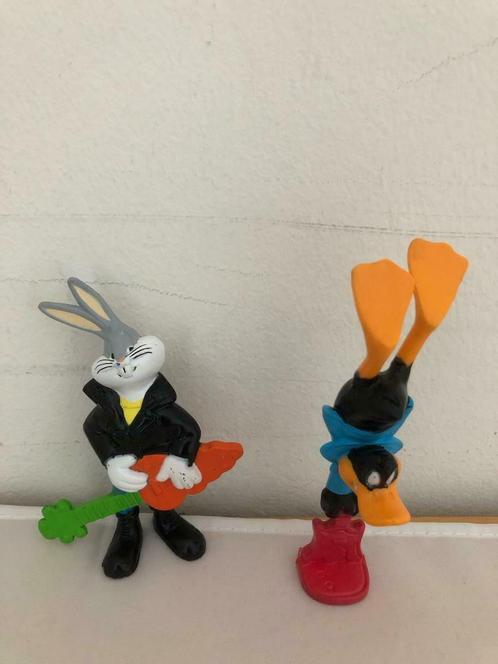 Looney Tunes / Warner Bros : Bugs Bunny Daffy Duck, Verzamelen, Poppetjes en Figuurtjes, Zo goed als nieuw, Ophalen of Verzenden