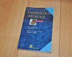 Embryologie médicale, Jan Langman état neuf 7e édition, Overige wetenschappen, Ophalen of Verzenden, Zo goed als nieuw, Jan Langmann