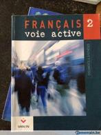 Livre scolaire Français Voie active 2, Enlèvement ou Envoi, Utilisé