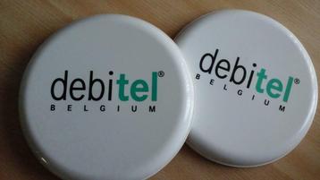 paire de frisbee "débitel"  diam. 21cm, Enlèvement ou Envoi
