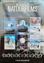 Fantastische box met de 6 mooiste natuurfilms !, Cd's en Dvd's, Ophalen of Verzenden, Zo goed als nieuw